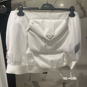 PRADA RE NYLON SKIRT